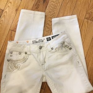 Miss Me cropped skinny jeans